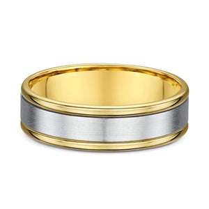 Dora Made to Order: Men's Brushed & Polish Ring