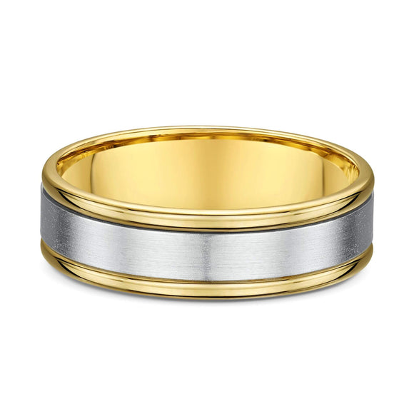 Dora Made to Order: Men's Brushed & Polish Ring