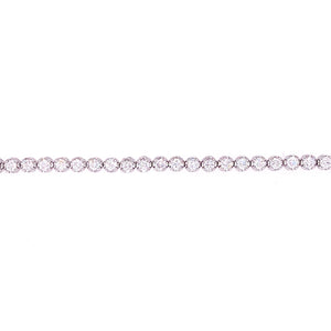 18ct White Gold Diamond Tennis Bracelet