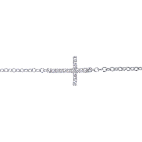 Vanessa Tugendhaft Cross Bracelet - Meghan's Mirror