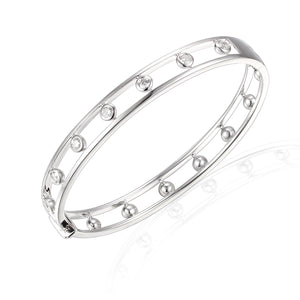 18ct White Gold Diamond Dress Bracelet