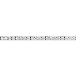 18ct White Gold Diamond Tennis Bracelet