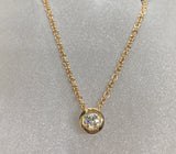 Made to Order: Solitaire Diamond Necklace Pendant ~ Find your Perfect Piece