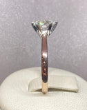 6 Claw Solitaire Brilliant Cut Diamond Ring