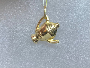 9ct Yellow Gold Teapot Pendant Charm