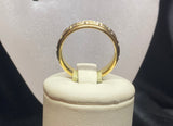 18ct Yellow Gold Greek Key Men's Ring