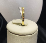 18ct Two Tone Diamond Ring