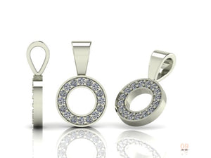 Diamond Circle Pendant