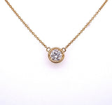 Made to Order: Solitaire Diamond Necklace Pendant ~ Find your Perfect Piece