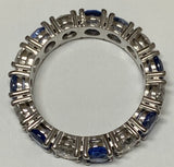 Sapphire/Diamond Band