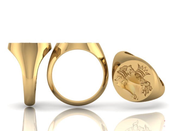 Men’s & Women’s Signet Ring - Assorted Designs