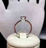 18ct White Gold Princess Cut Diamond Ring