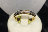 9ct & 18ct Two Tone Ring