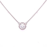Made to Order: Solitaire Diamond Necklace Pendant ~ Find your Perfect Piece