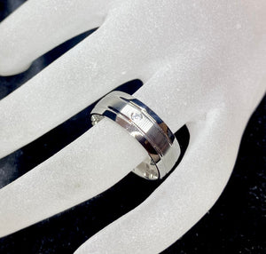 TWM Made to Order: Mens Polish & Brushed Diamond Ring