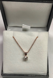 Made to Order: Solitaire Diamond Necklace Pendant ~ Find your Perfect Piece