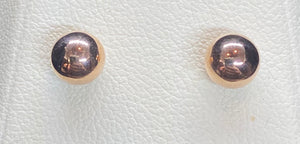 9ct Ball Stud Earrings